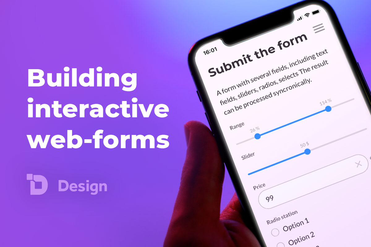 Building interactive web-forms