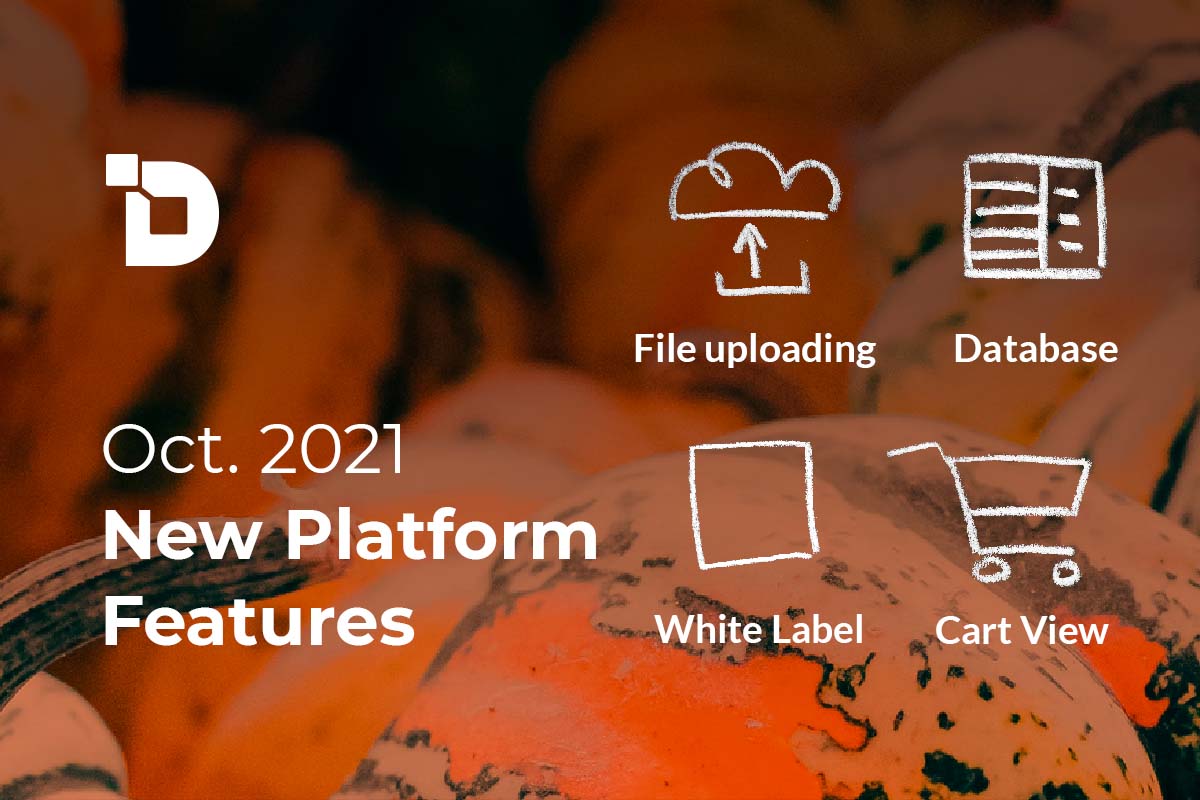 October 2021. New platform features