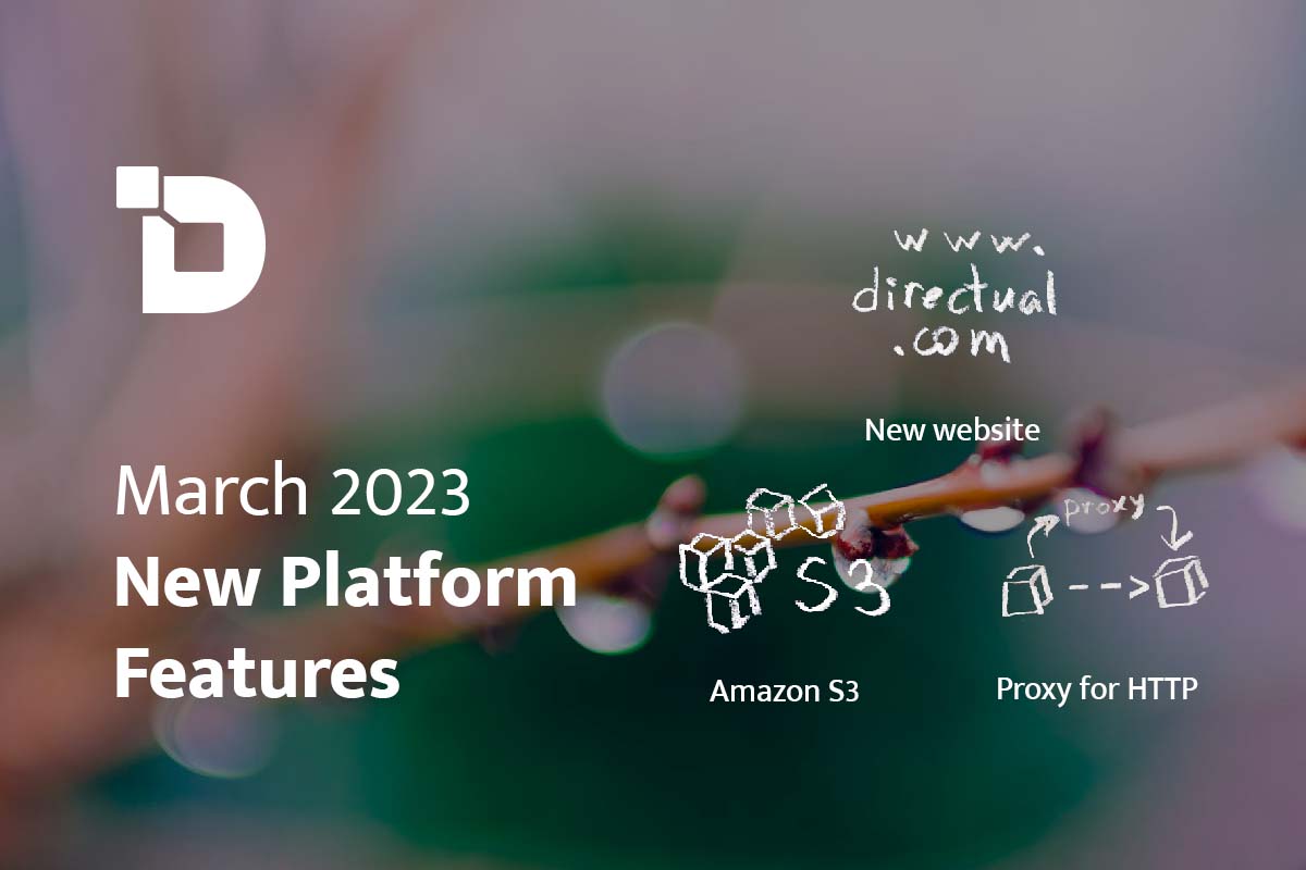 Update March 2023: New website, Amazon S3 plugin, proxy for HTTP request