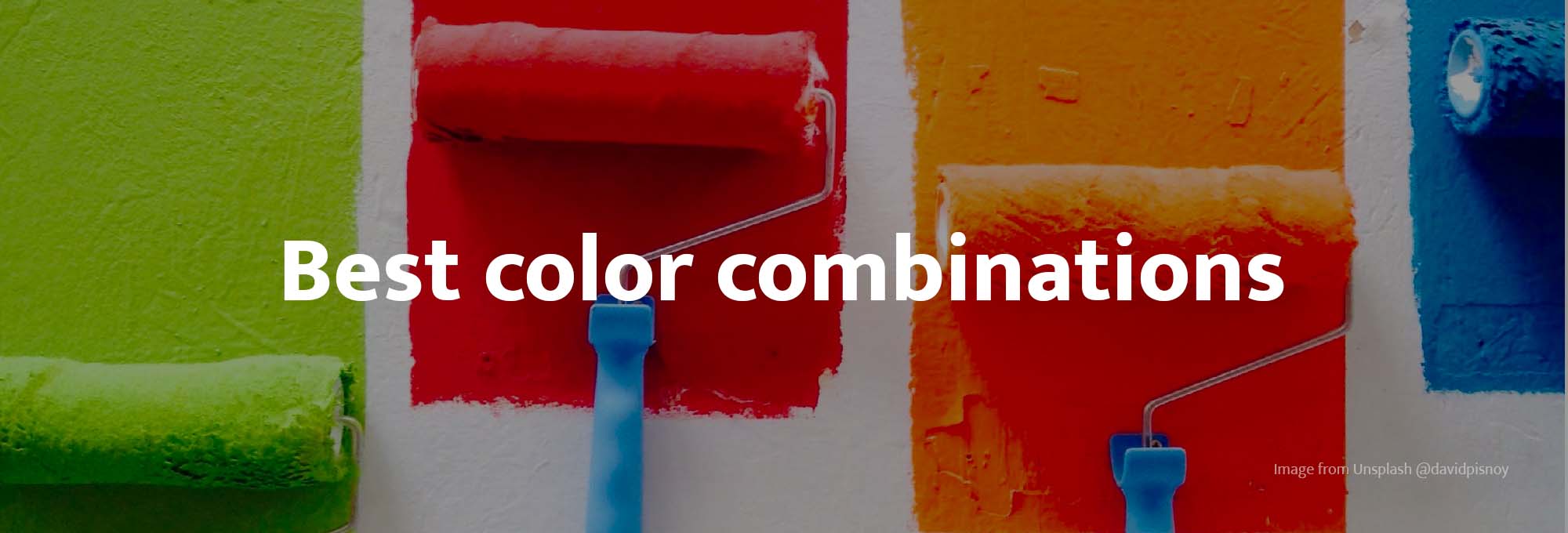 Most appealing color combinations for your next no-code design