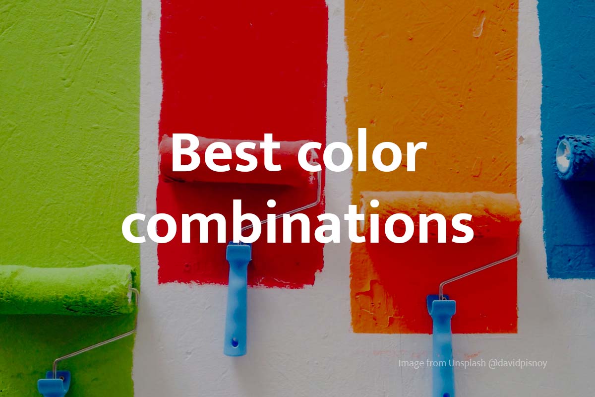 Most appealing color combinations for your next no-code design