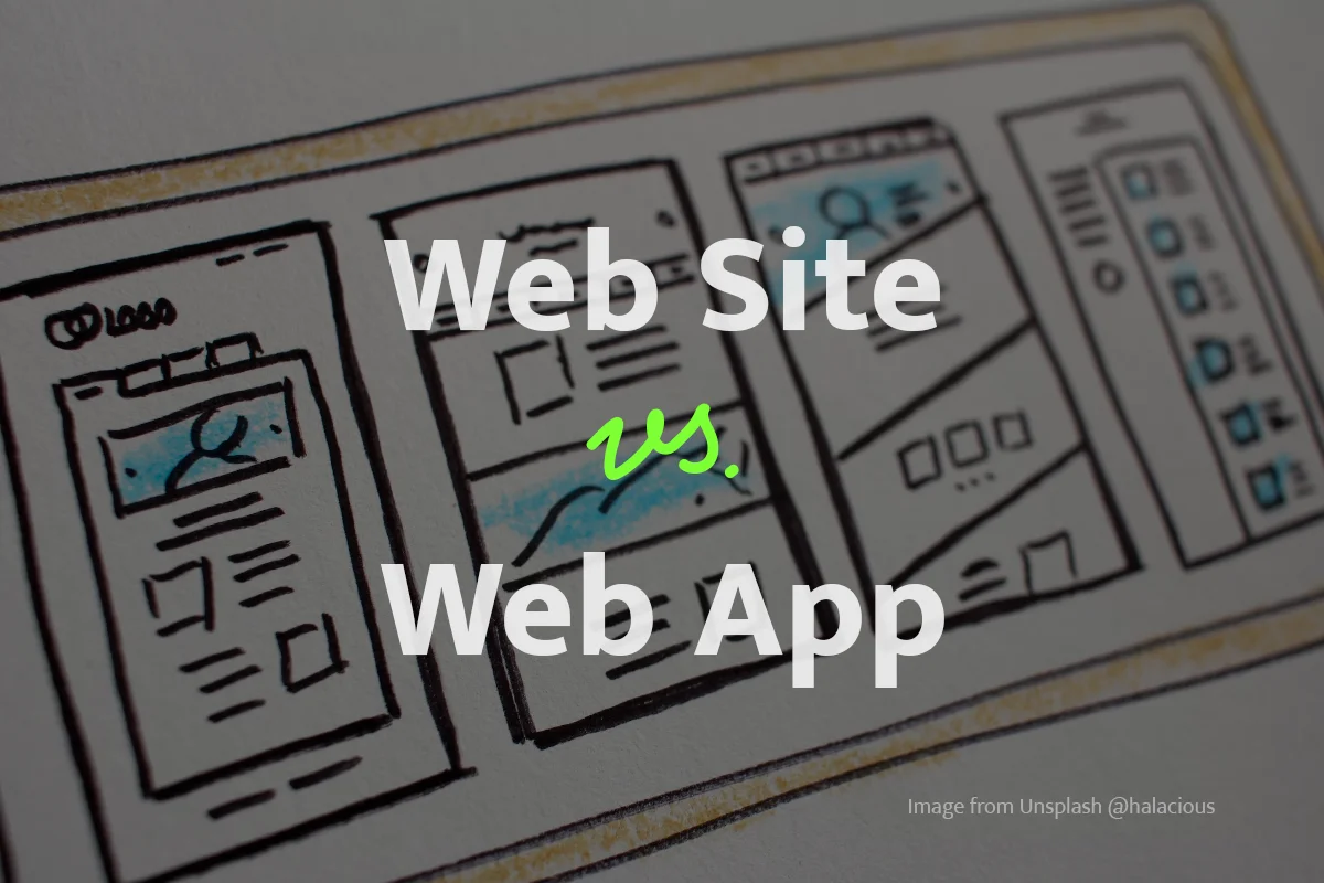 Exploring the difference between web apps and websites
