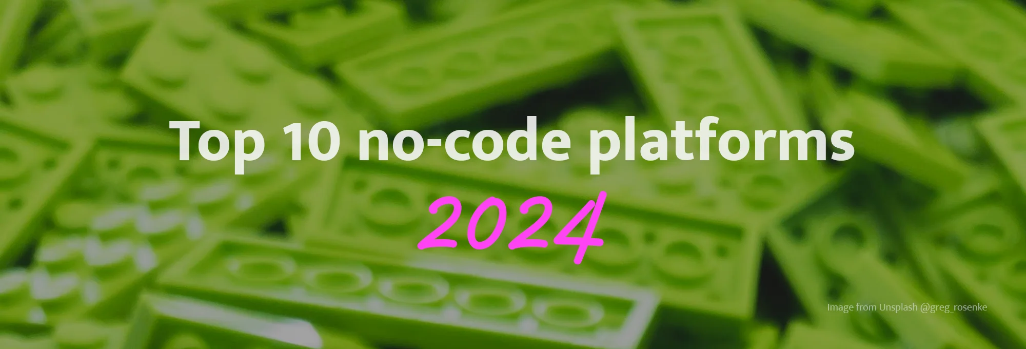 Топ-10 no-code платформ в 2024