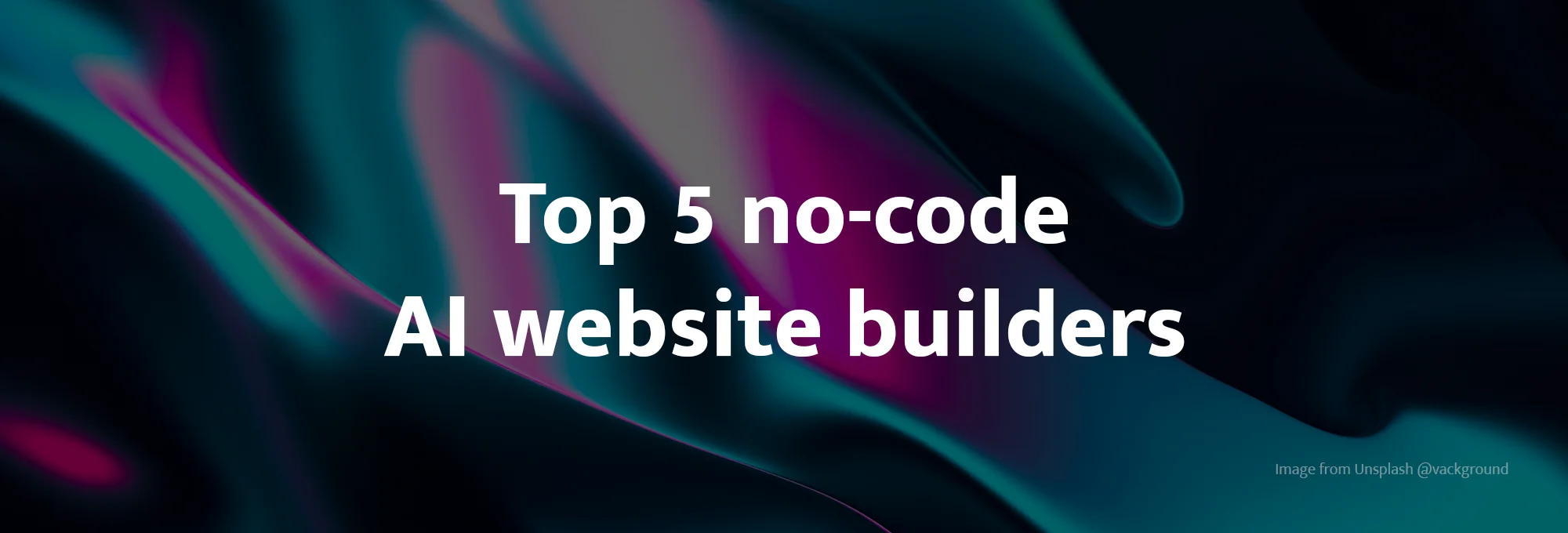 Топ-5 no-code конструкторов сайтов с ИИ