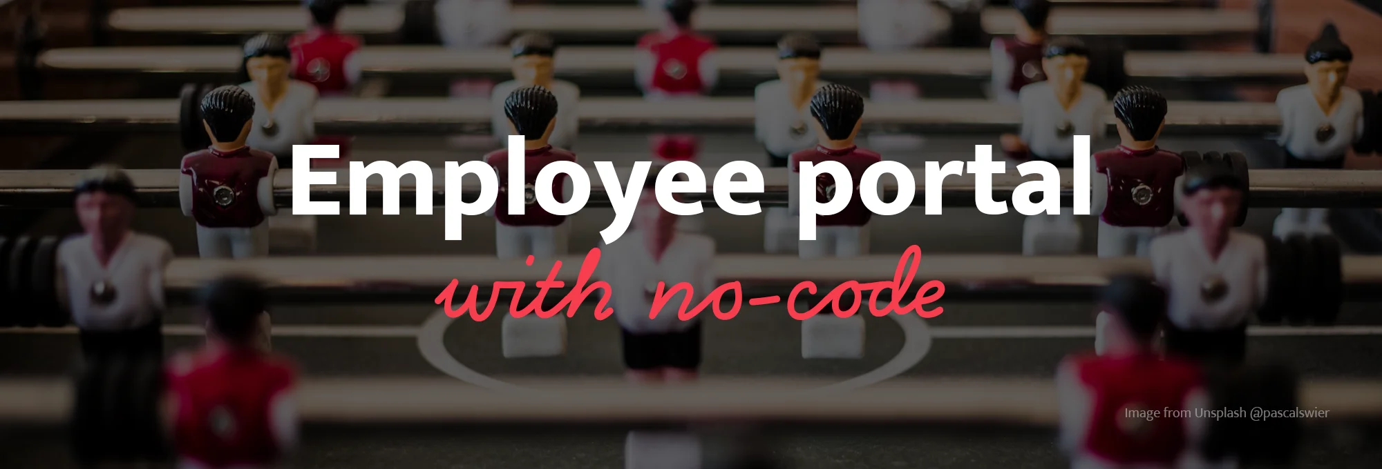 Creating an employee portal with no-code