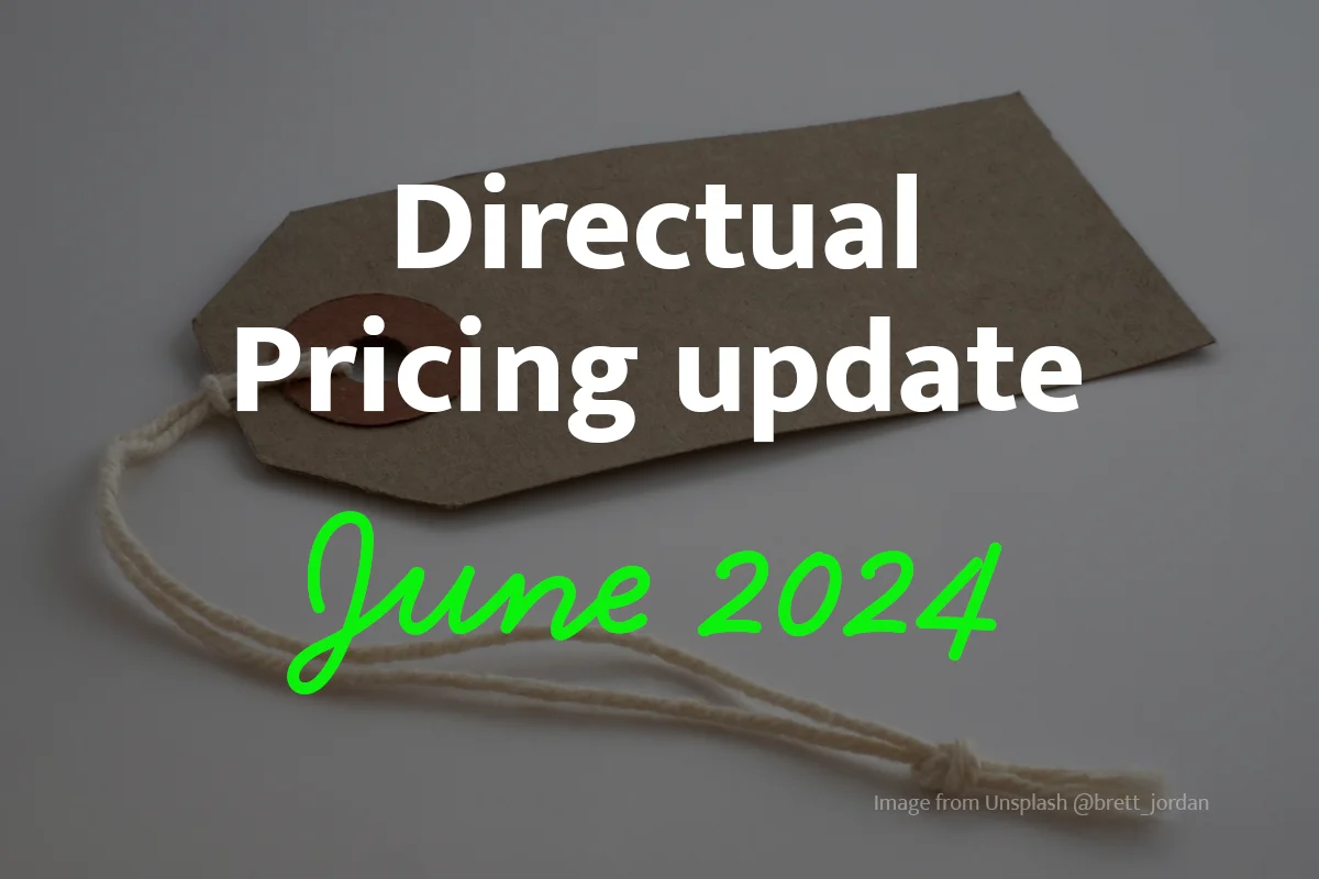 Directual Pricing update: June 2024