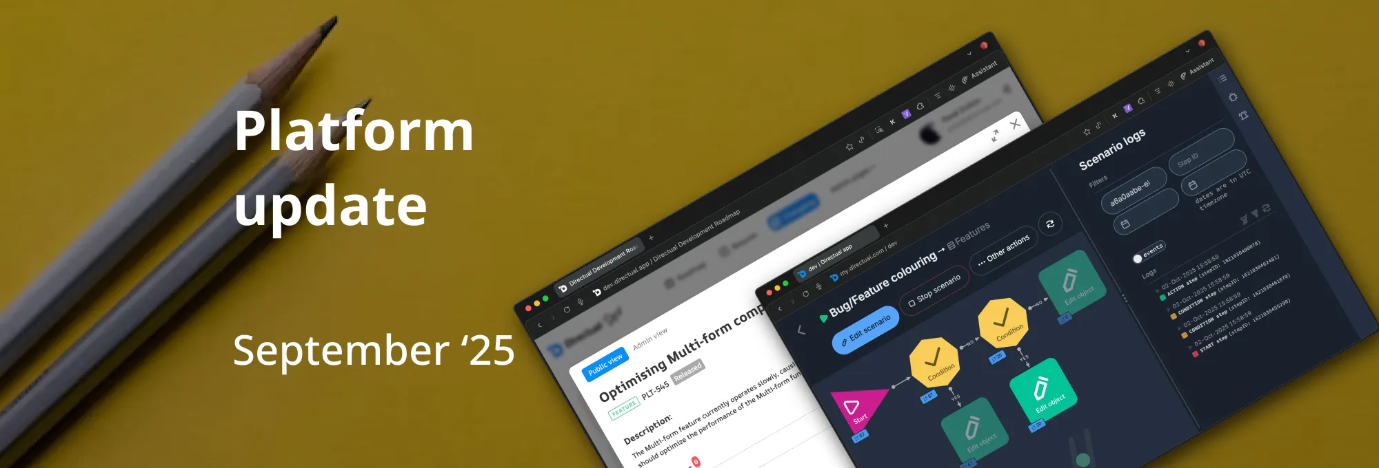 Directual Update: Modal Windows, Scenario Connections, Object Path