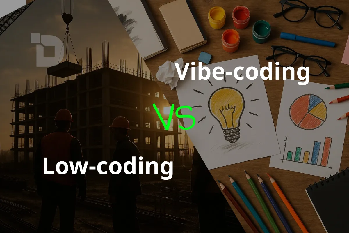 Low-coding vs Pure Vibe-coding: Finding the Balance Between Speed and Architecture