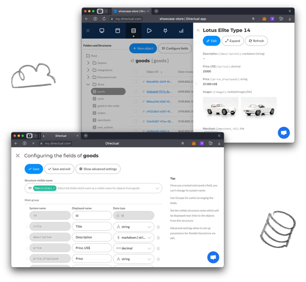 Облачная NoSQL база